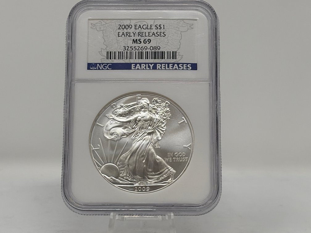 2009 NGC Encapsulated American Silver Eagle