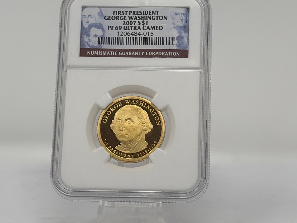 2007-S George Washington $1 NGC PF 69 Ultra Cameo