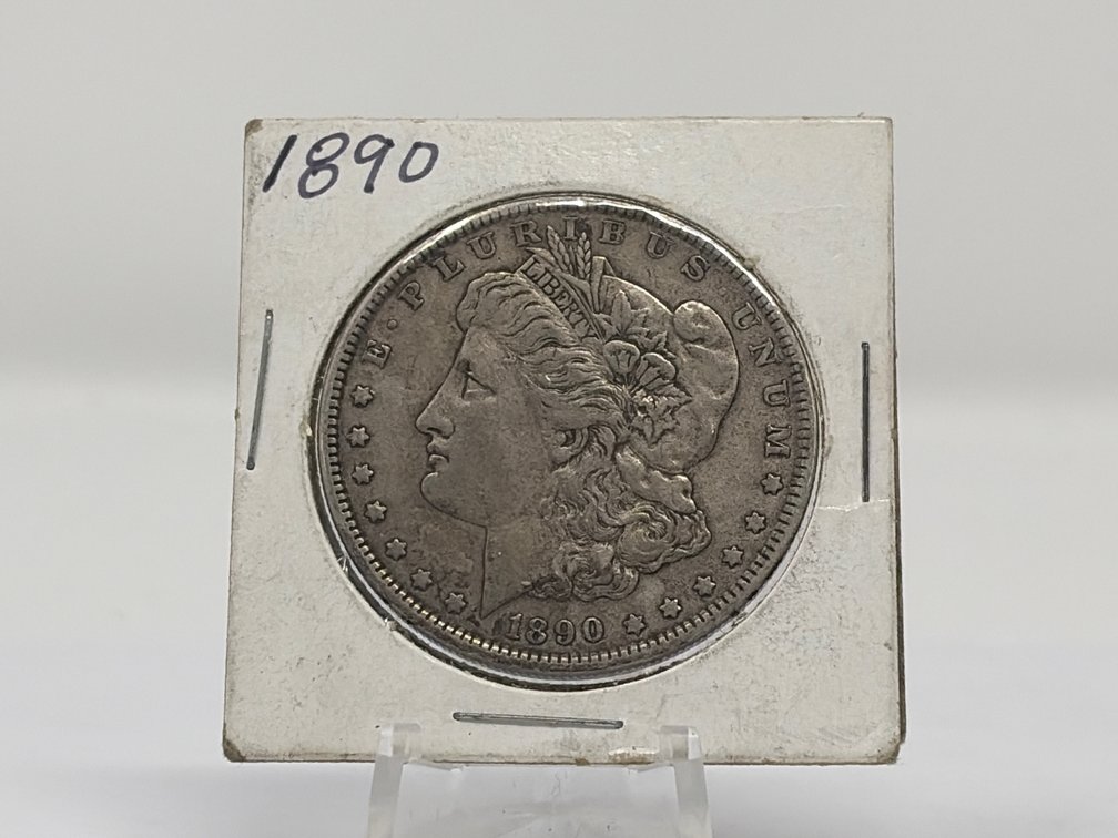 1890 United States Morgan Silver Dollar