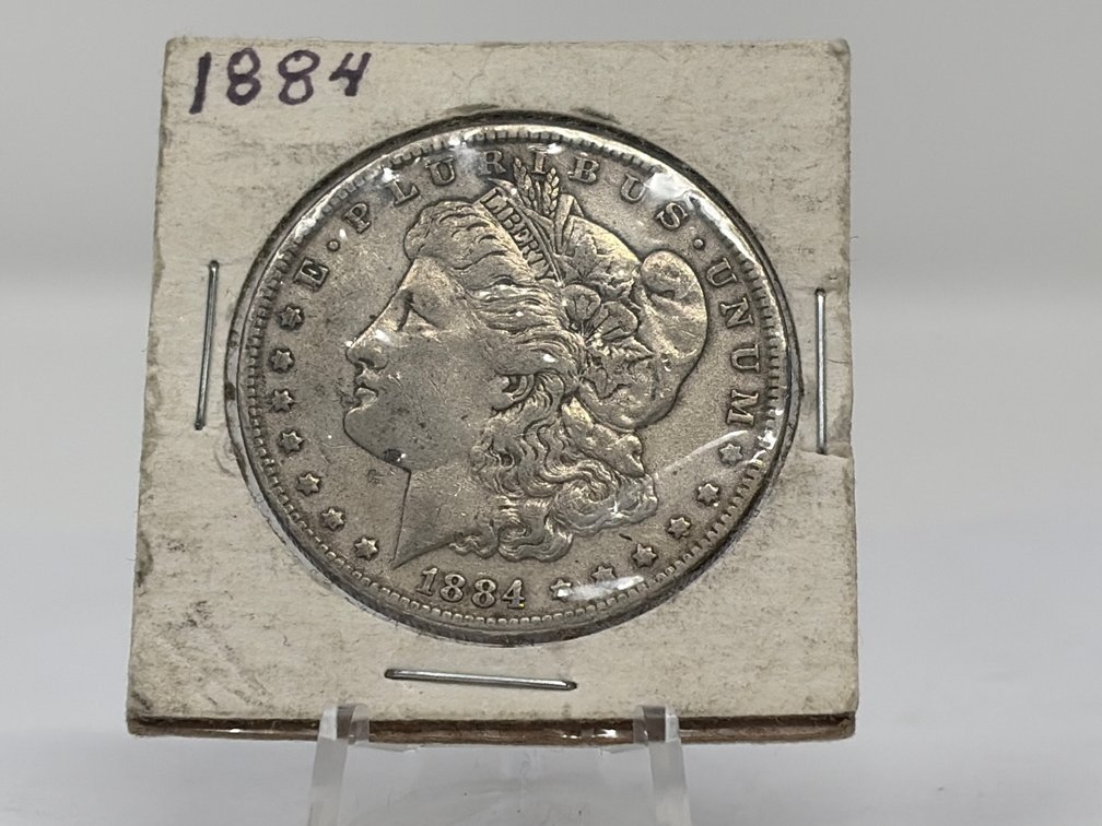 1884 Morgan Silver Dollar