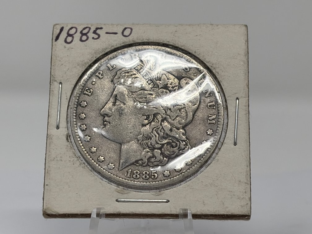 1885-O United States Morgan Silver Dollar