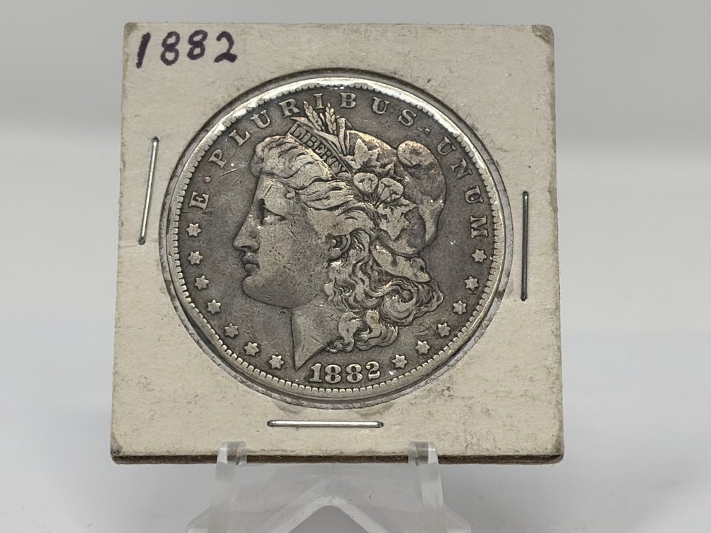 1882 Morgan Silver Dollar