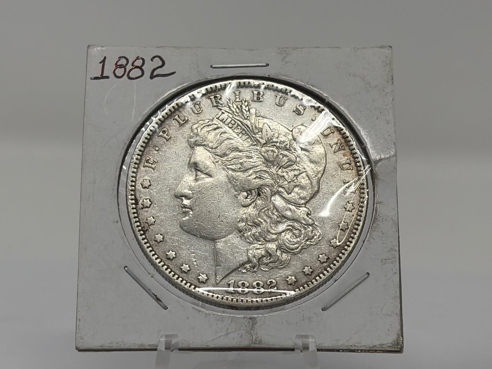 1882 Morgan Silver Dollar