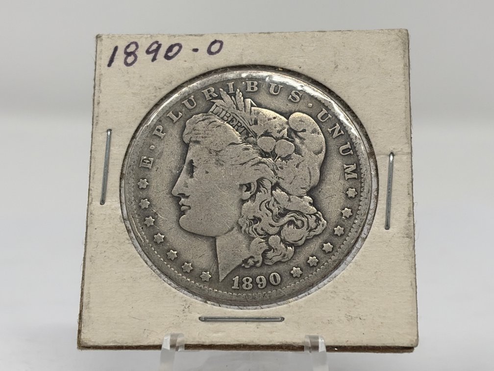1890-O US Morgan Silver Dollar