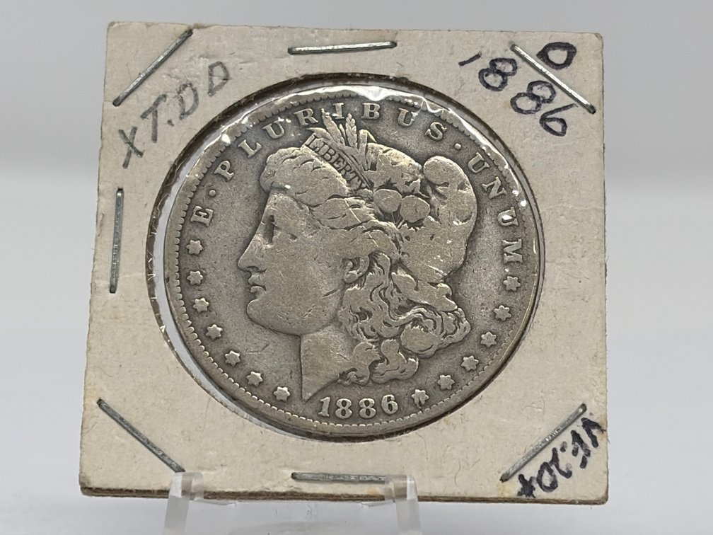 1886-O United States Morgan Silver Dollar