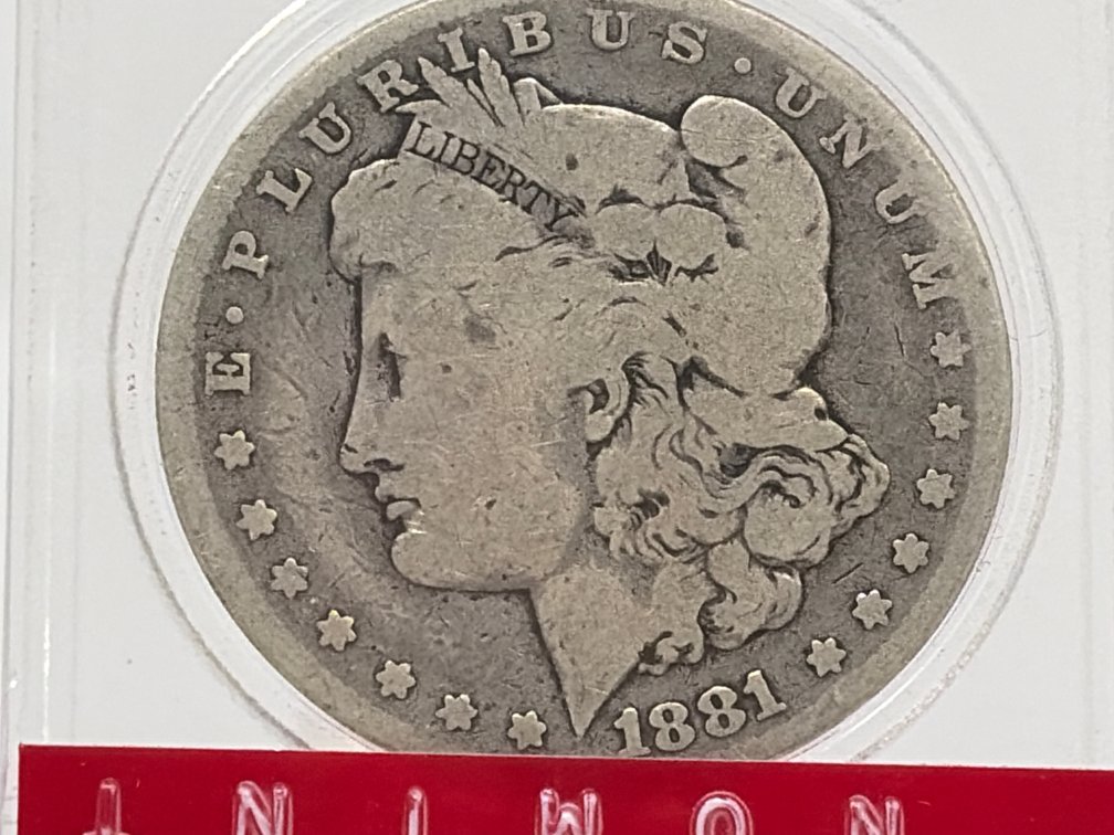 1881 Morgan Silver Dollar