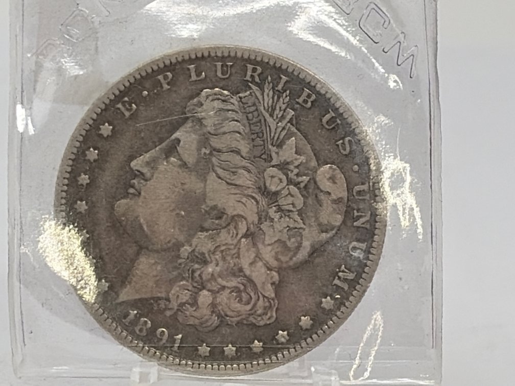 1891-O United States Morgan Silver Dollar