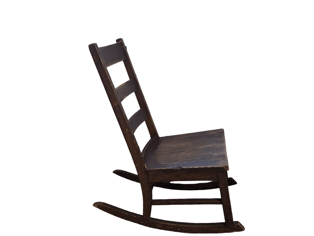 Antique Rocking Chair - 36” H x 16.5” W