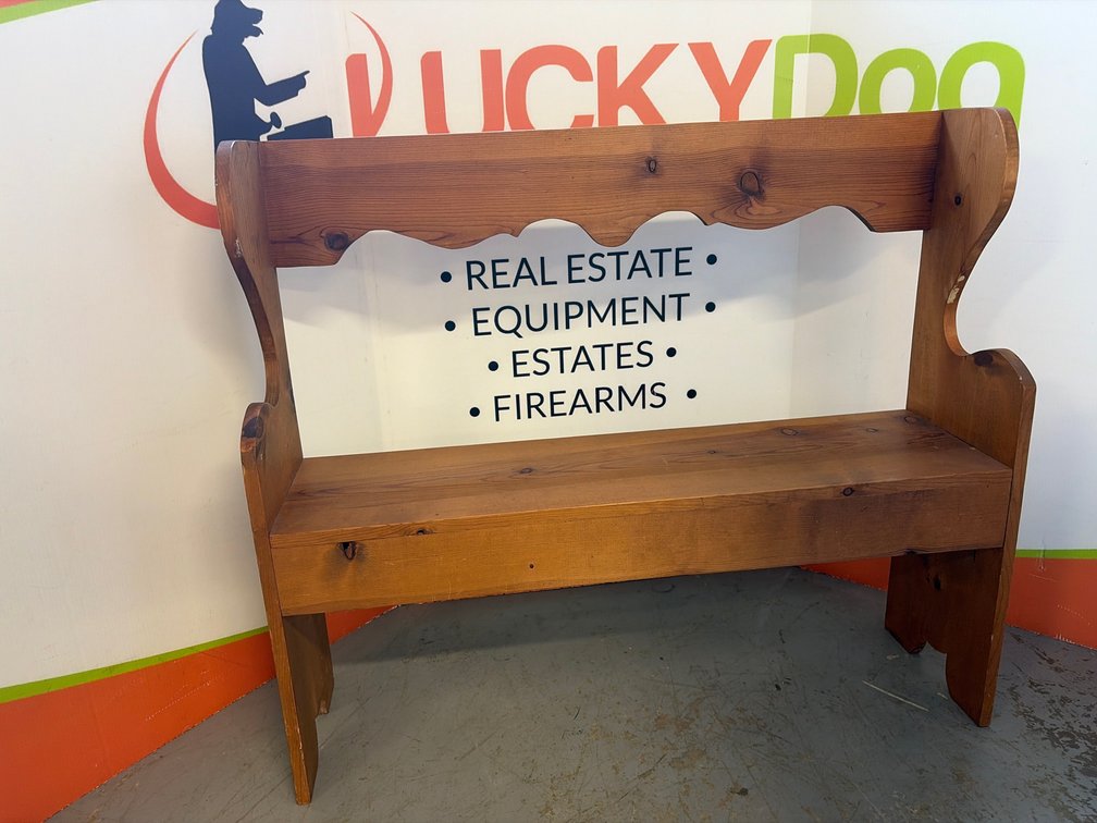 Wooden Bench 41”W x11.25” D x 36”T
