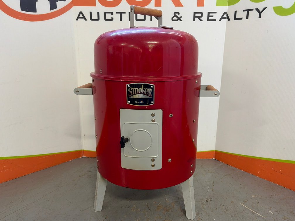 Char-Broil H2O Smoker & Grill-Red -29”T x 21”W