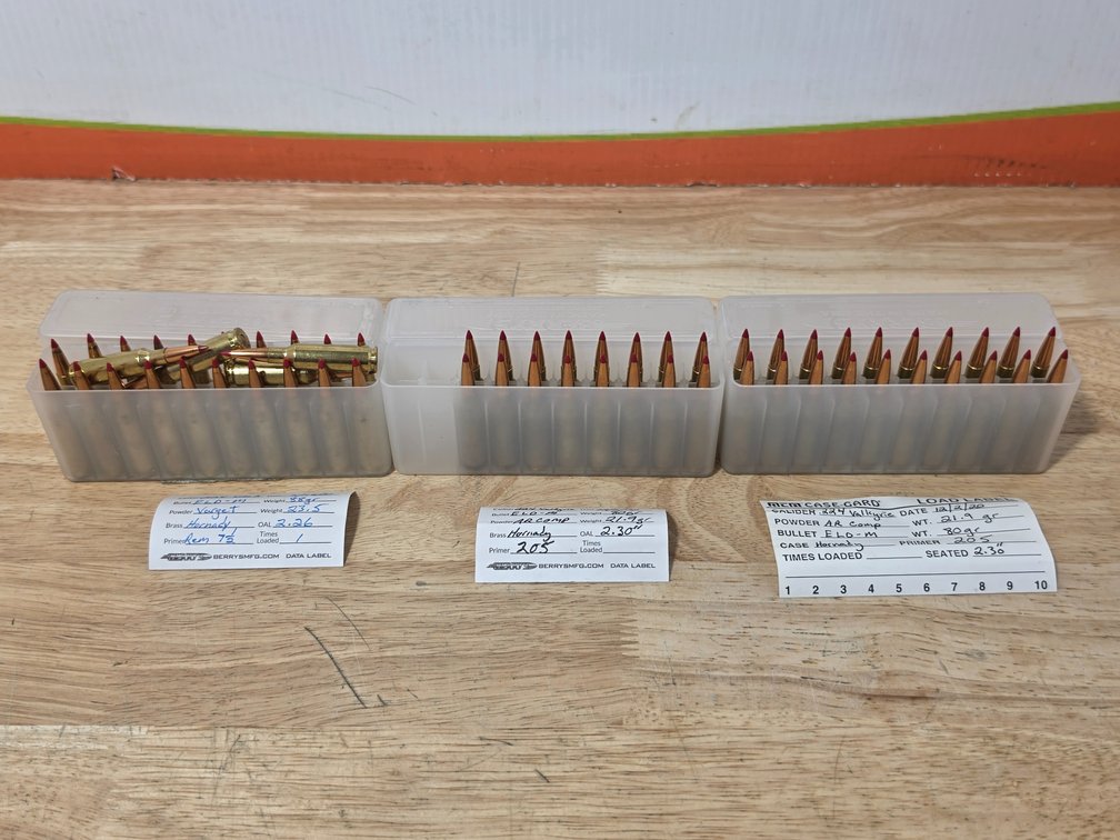 (60) .224 Valkyrie Reload Rounds