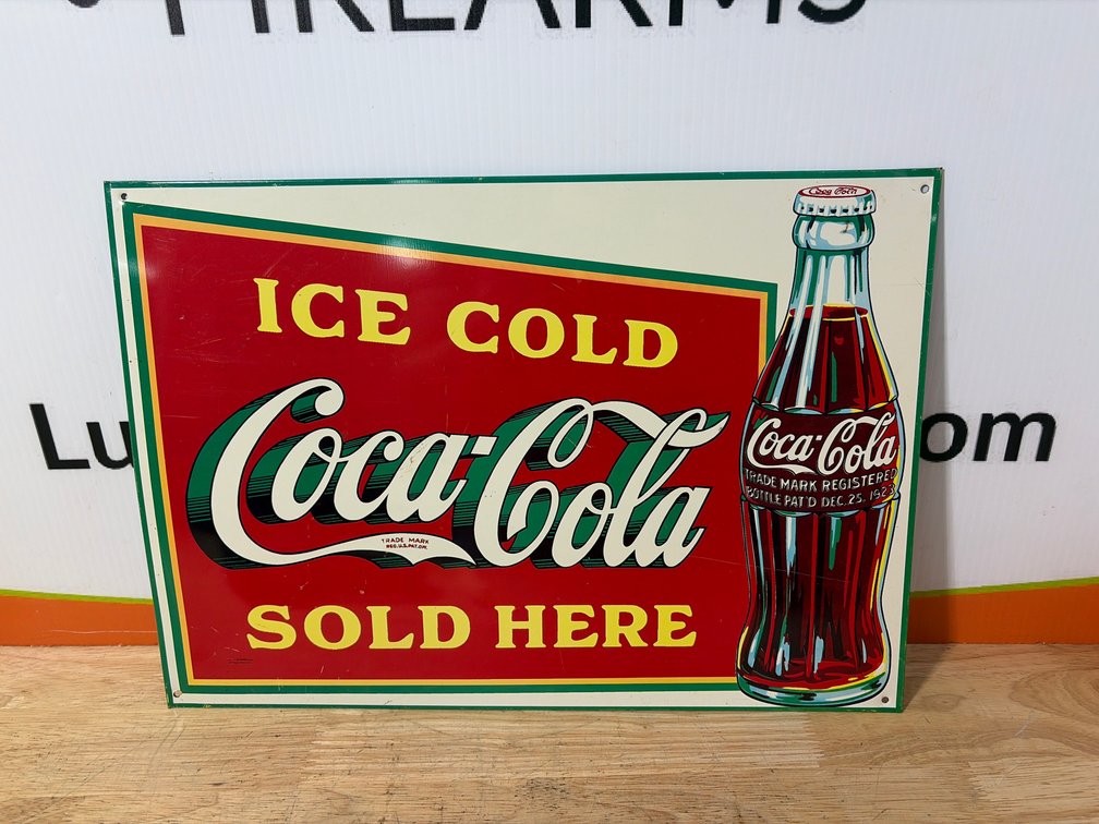 Coca-Cola Metal Sign- 17”x 12.5”
