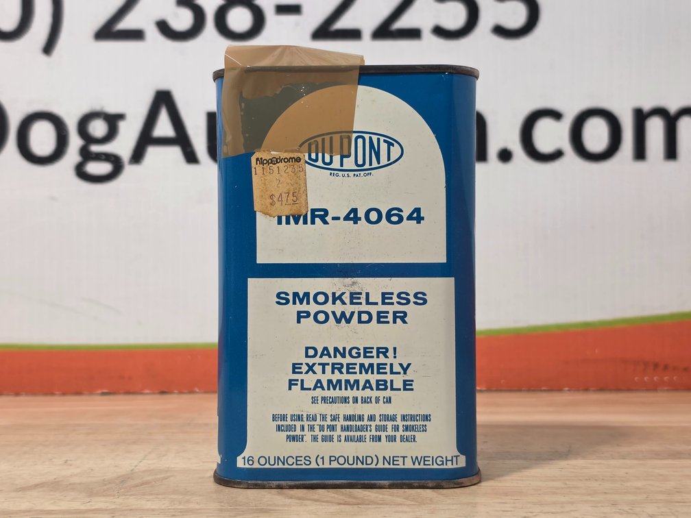 IMR 4046 Smokeless Powder (1) Unused 1Lb Container