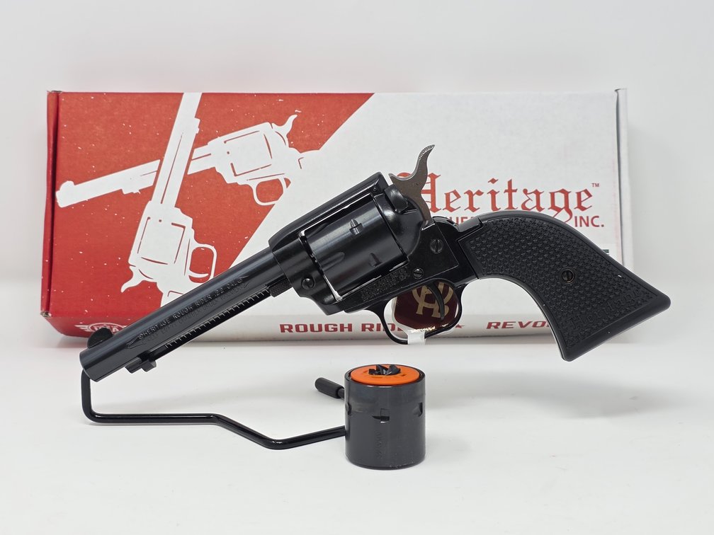 Heritage Rough Rider Revolver 4 3/4" Barrel - 22LR & 22 Magnum - Serial # 3PH472866