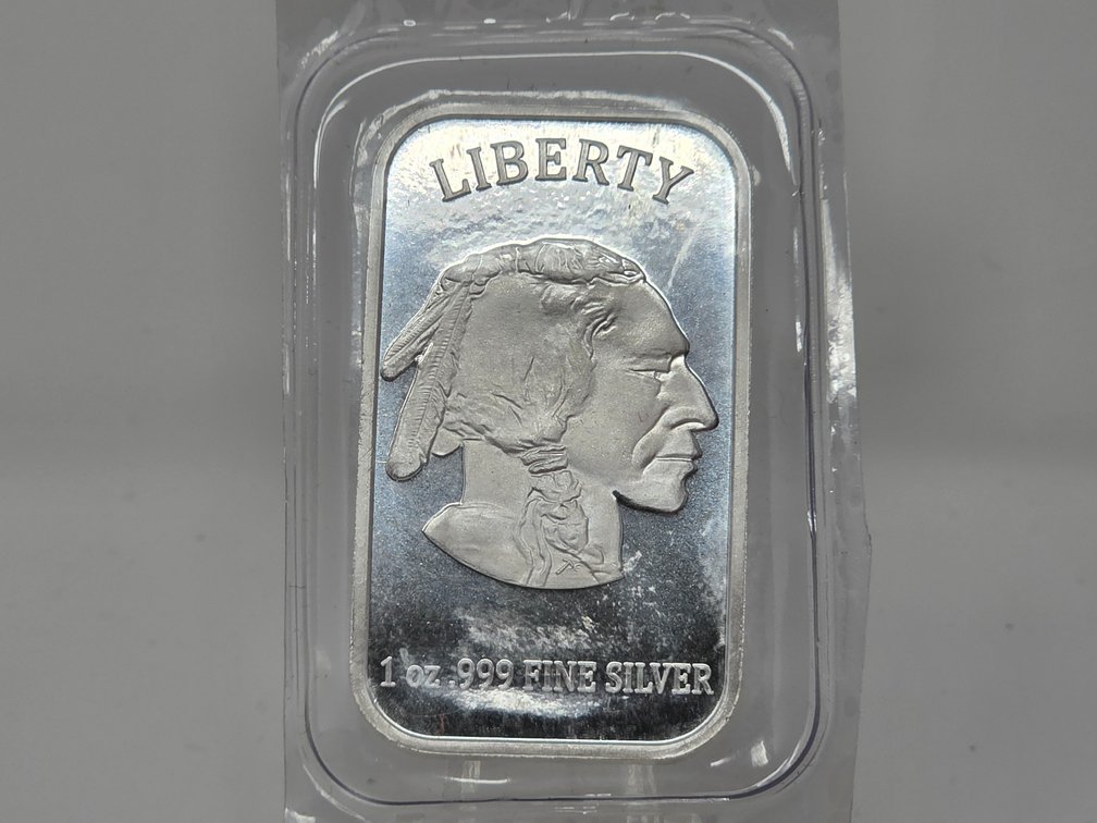 Sealed 1 Oz .999 Silver In God We Trust Art Bar
