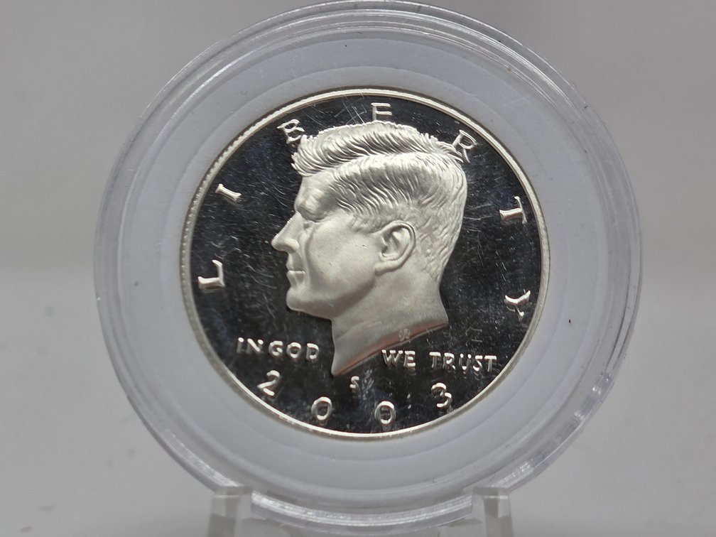 2003-S Kennedy Proof Silver Half Dollar w/ Capsule