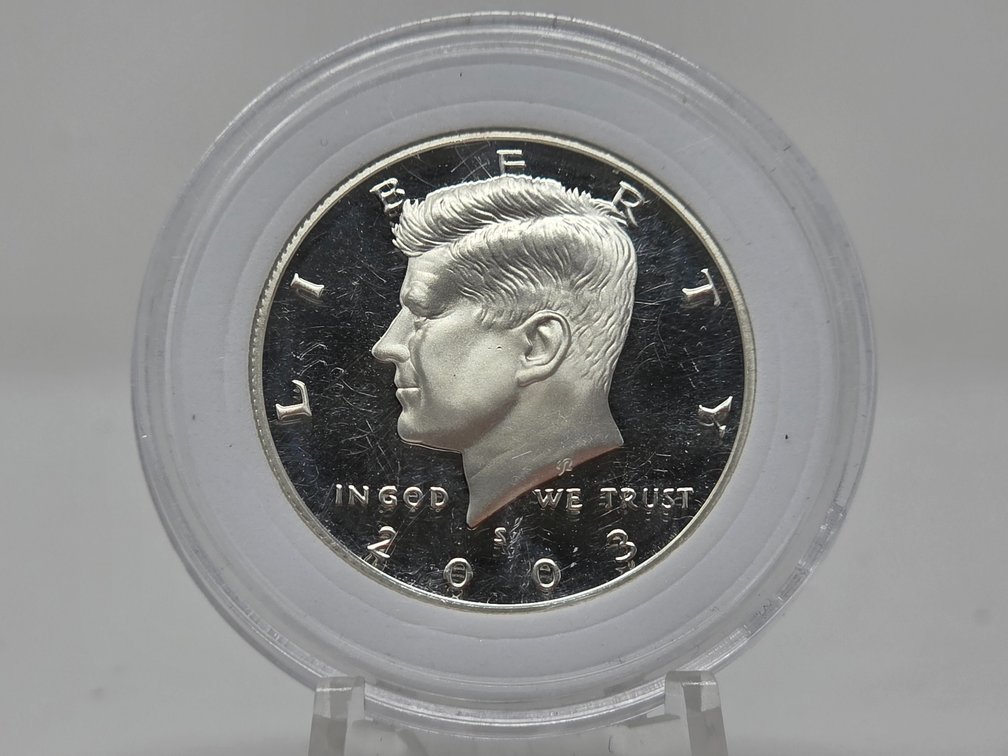 2003-S Kennedy Proof Silver Half Dollar w/ Capsule