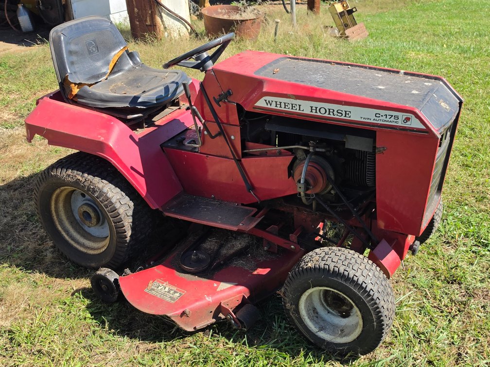Wheel Horse C-175 Twin Automatic Garden Tractor - Has Been Sitting