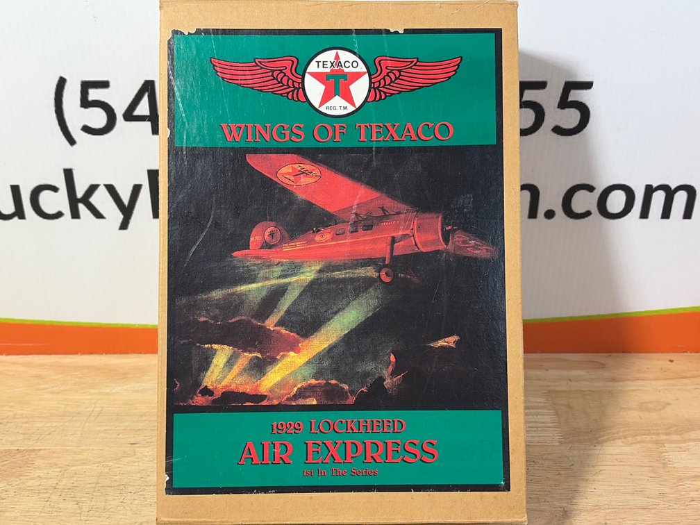Ertl Texaco 1929 Lockheed Air Express Airplane Bank