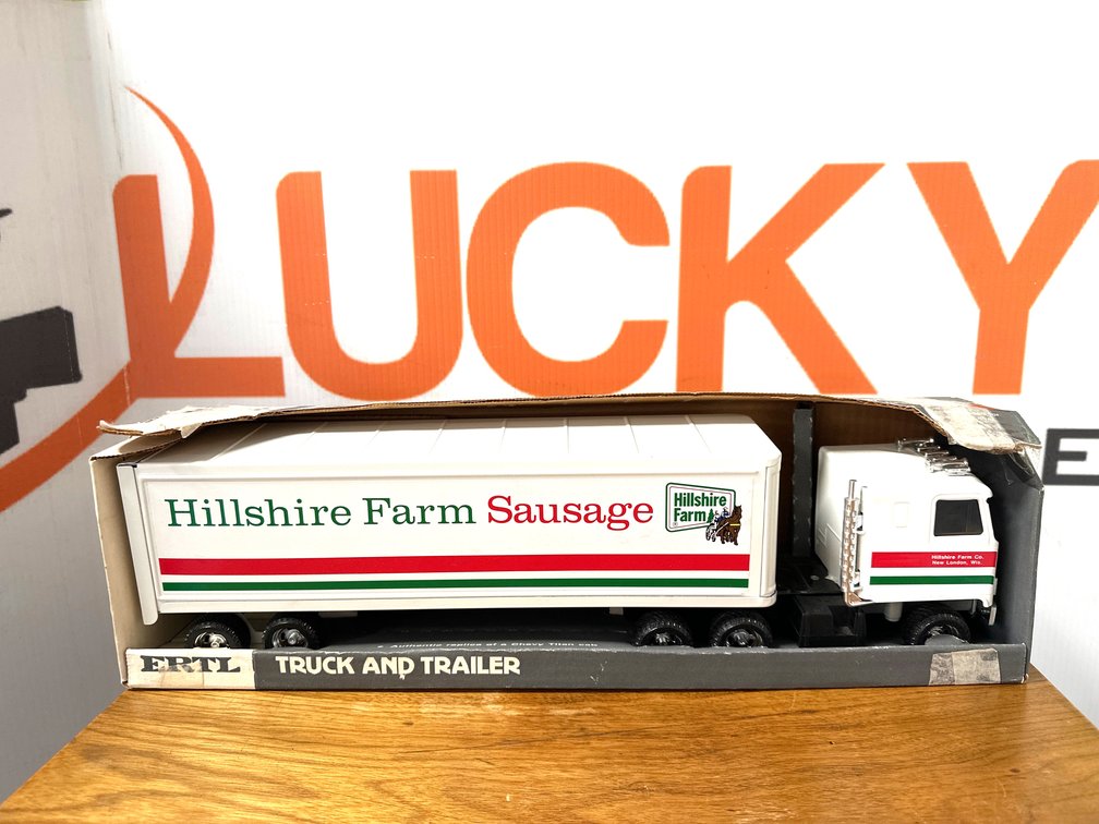 ERTL Hillshire Farm Chevy Titan Semi Truck and Trailer