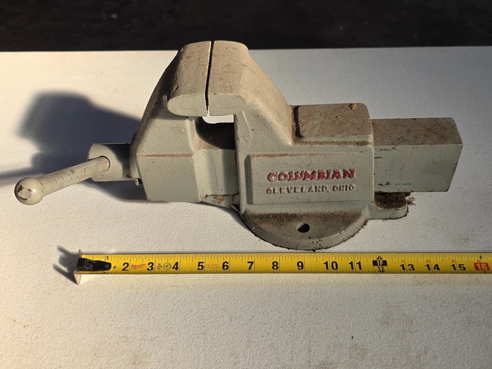 Vintage Columbian Bench Vise