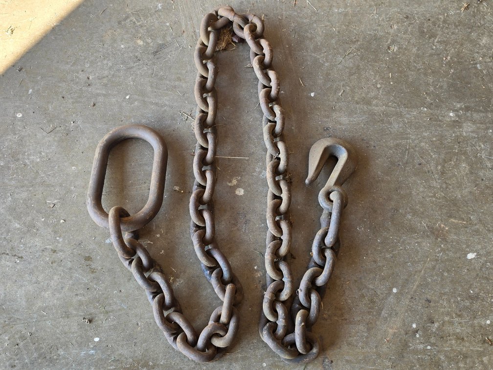 Large Heavy Duty Single Leg Chain Sling
