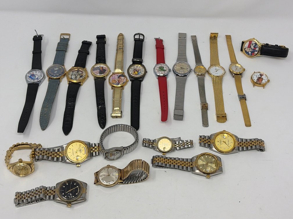 Novelty Character Wristwatches, Dress Watches, and More