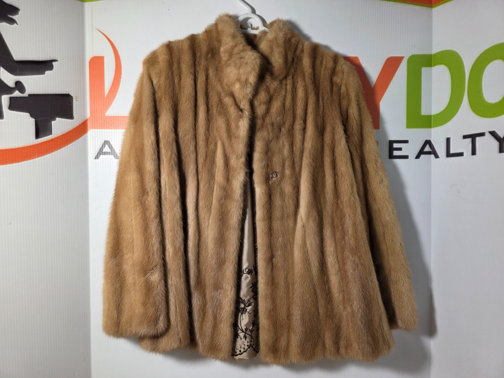 Furs by Don Light Brown Mink Fur Coat