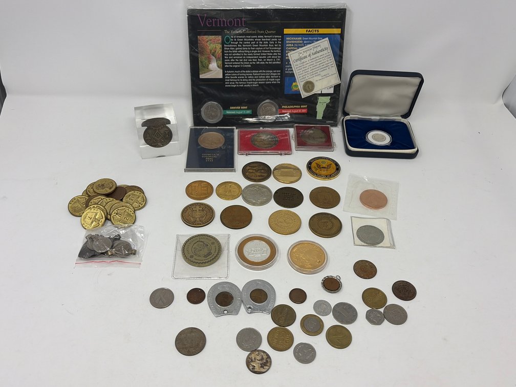 Commemorative Medals, State Quarters Set, Tokens and More