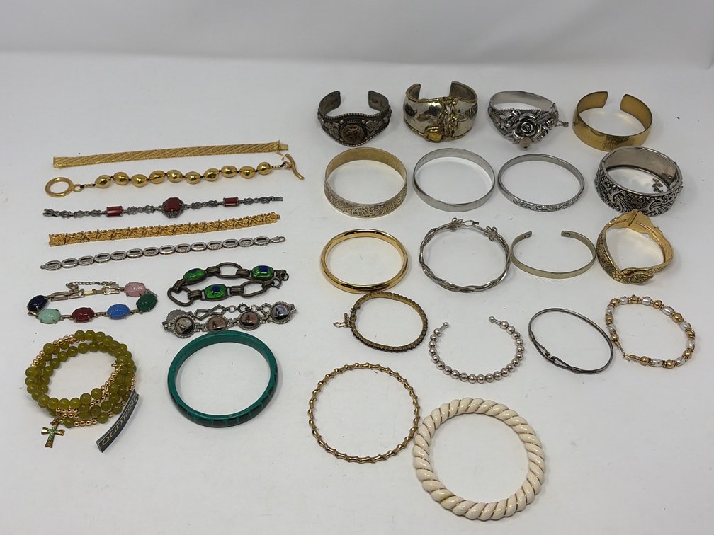 Link Bracelets, Cuffs, Bangles, and More