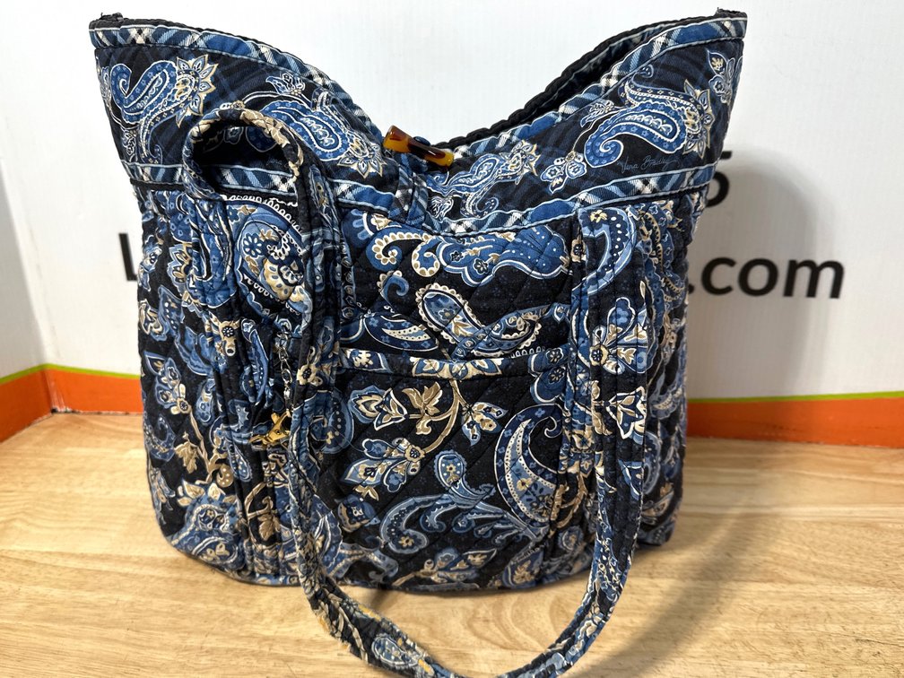 Vera Bradley Paisley Quilted Shoulder Tote Bag