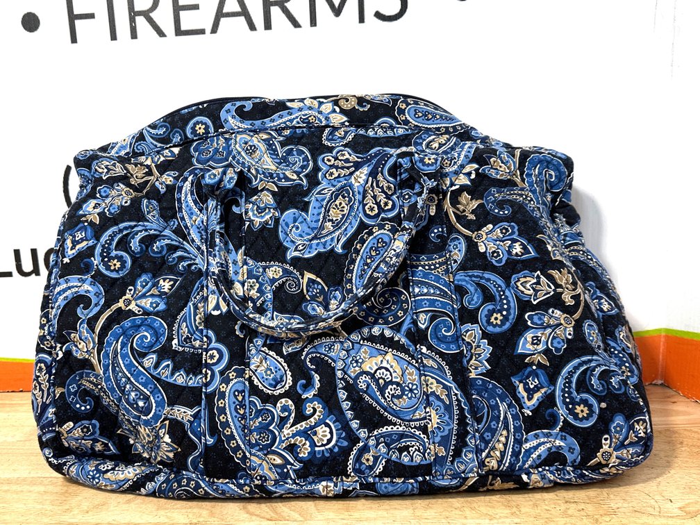 Vera Bradley Quilted Paisley Duffel Bag