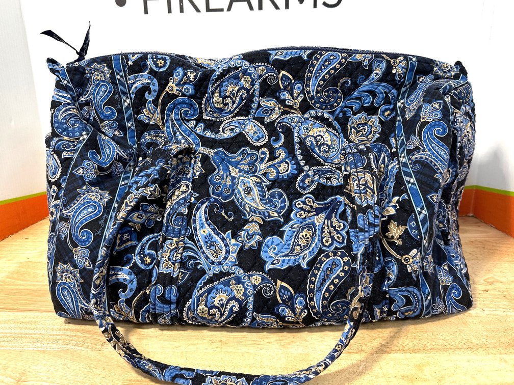 Vera Bradley Quilted Paisley Weekender Bag