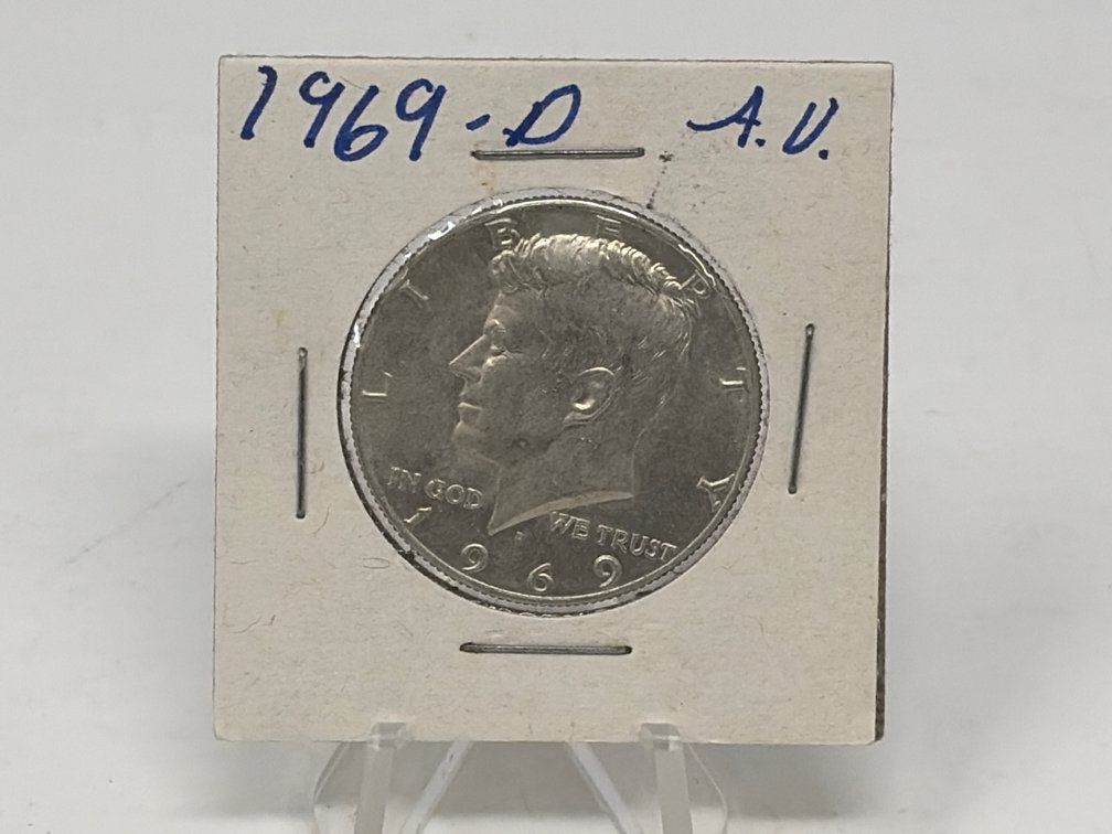 1969 United States Kennedy Half Dollar Coin
