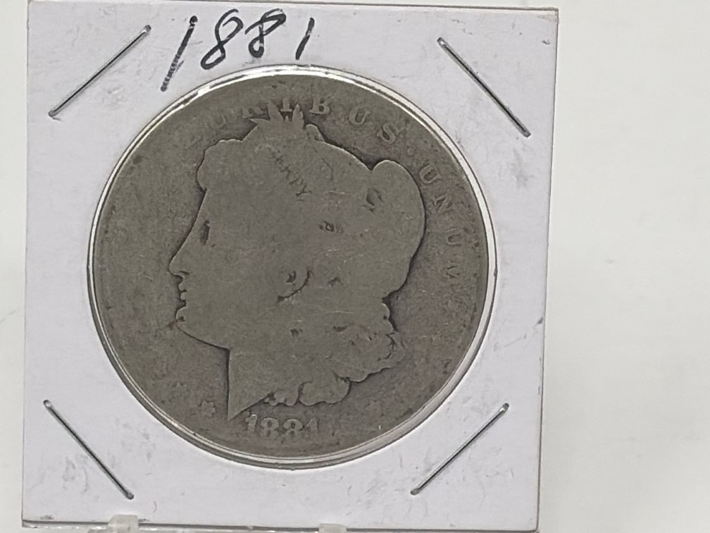 1881 Morgan Silver Dollar