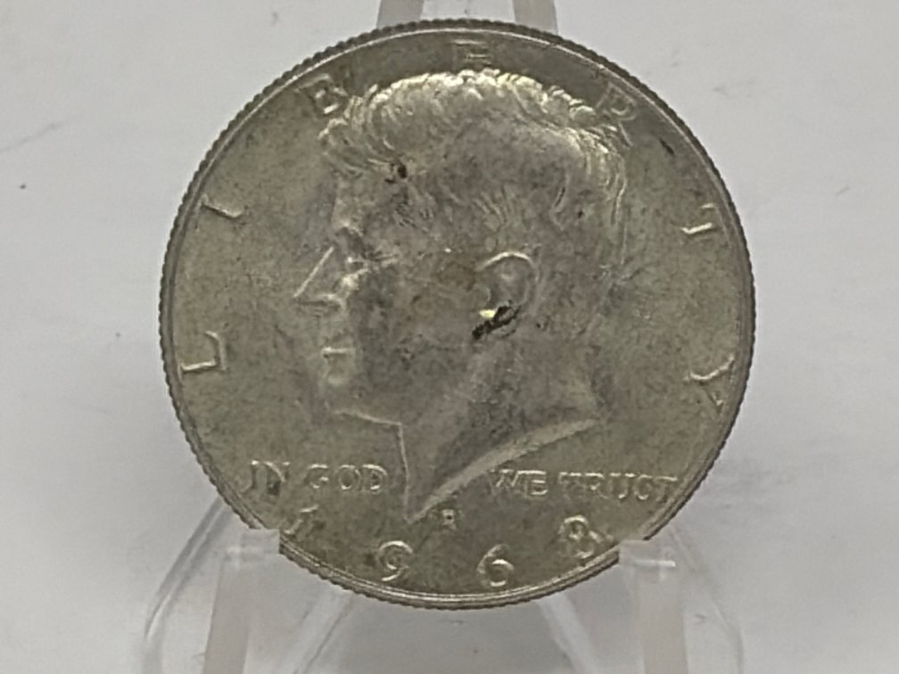 1968-D Kennedy Half Dollar Coin