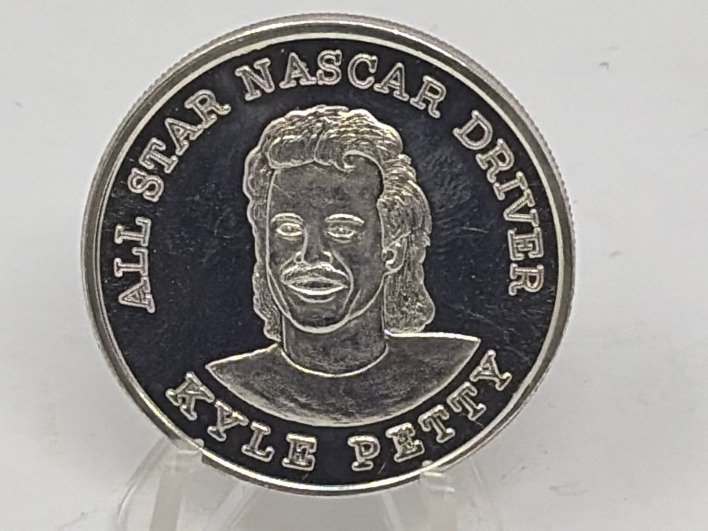 NASCAR Kyle Petty .999 Fine Silver One Troy Ounce Round