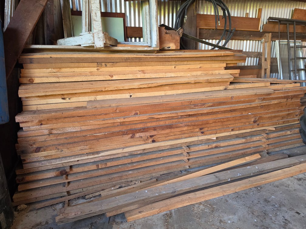 Rough Cut Lumber - Various Sizes and Lengths