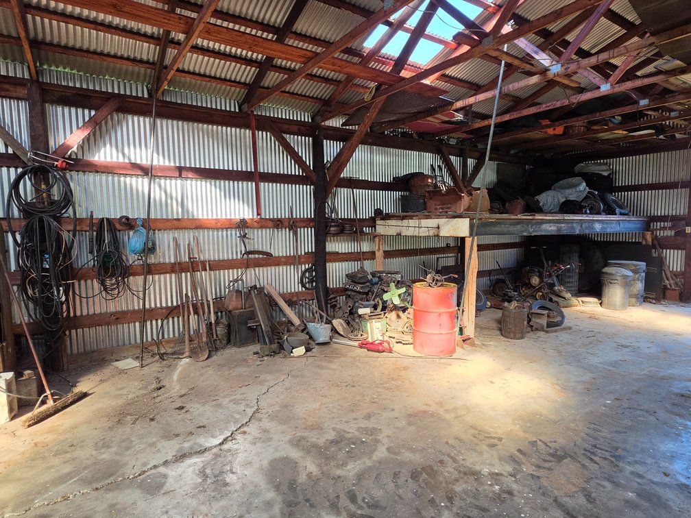 Tools - Tractor Parts - Scrap Metal - Push Mower - Take What You Want Leave What You Don't - Buyer Is Responsible For Loading Upper Loft Lot Sold Separately