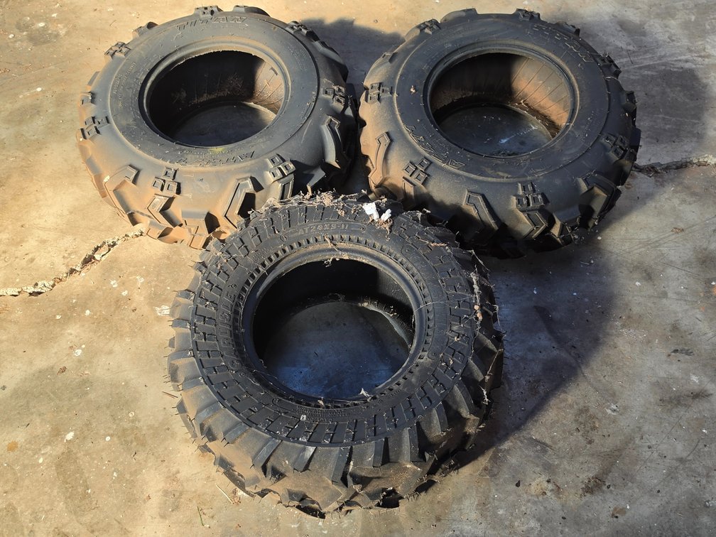 (3) ATV UTV Tires - Appear To Be New