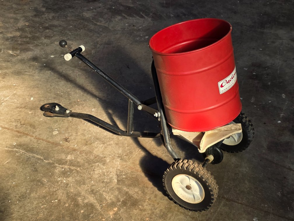 Cyclone Pull Behind Seeder