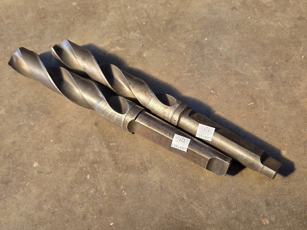 Large Industrial Taper-Shank Drill Bits – Metalworking