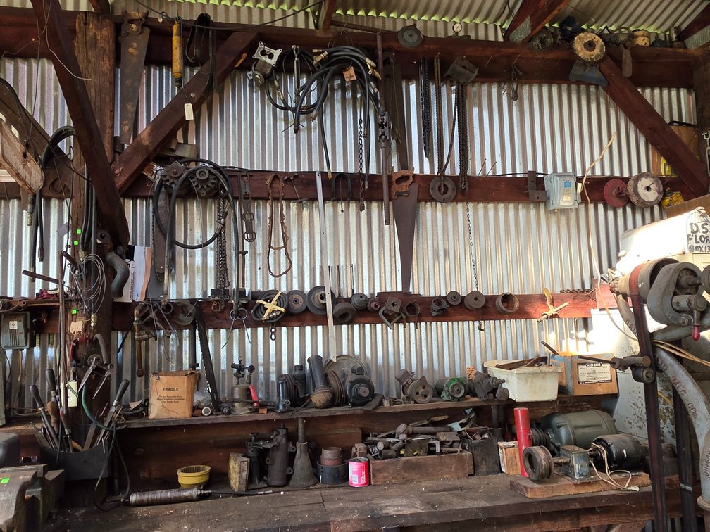 Wall Contents Lot 3 - Bench Vise NOT Included