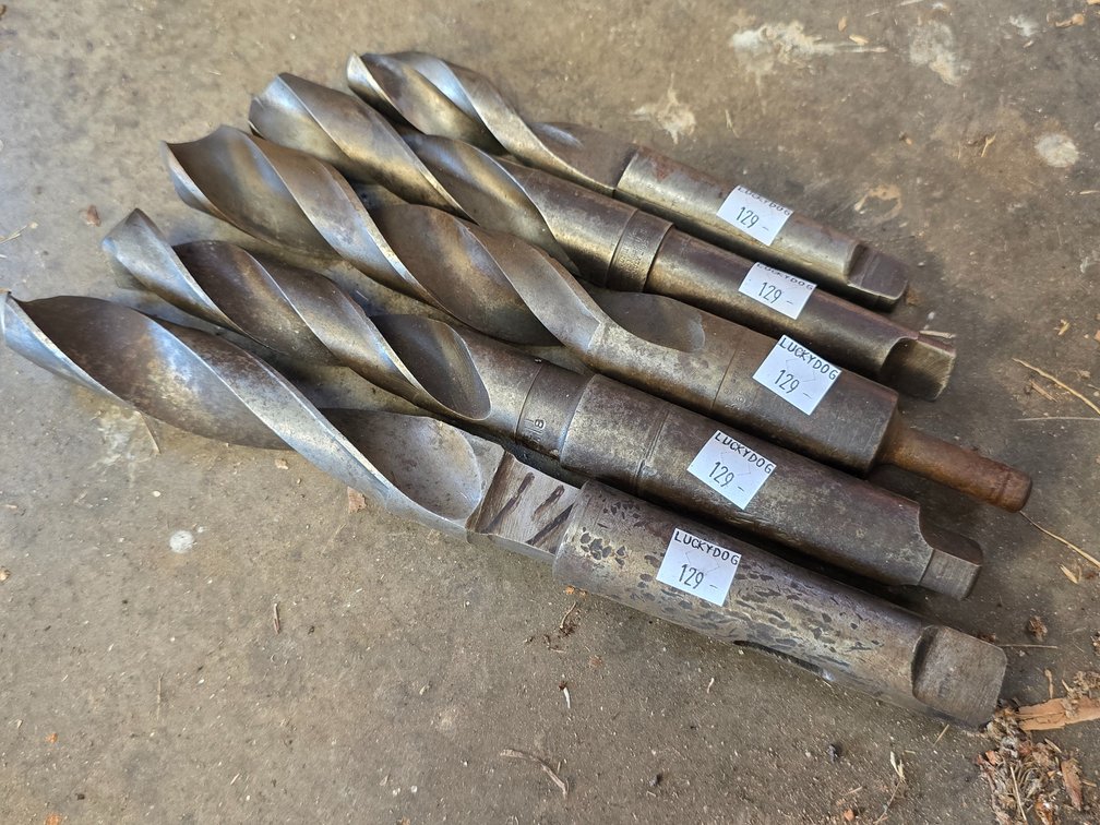 Large Industrial Taper-Shank Drill Bits – Metalworking