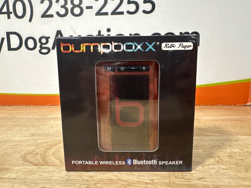 Bumpboxx Retro Pager Portable Wireless Bluetooth