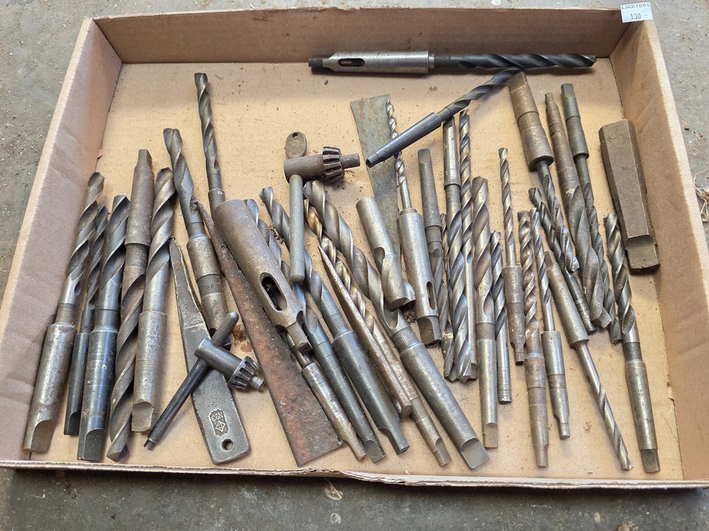 1 Flat - Industrial Taper-Shank Drill Bits – Metalworking