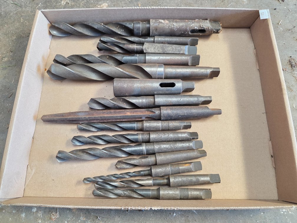 1 Flat - Industrial Taper-Shank Drill Bits – Metalworking