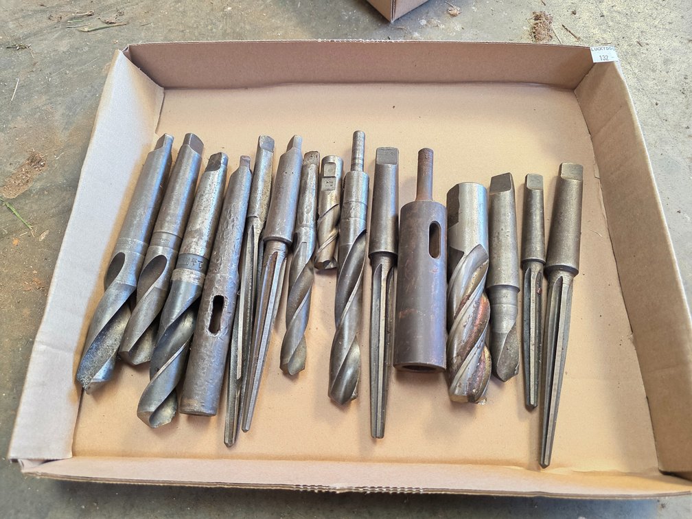 1 Flat - Industrial Taper-Shank Drill Bits – Metalworking