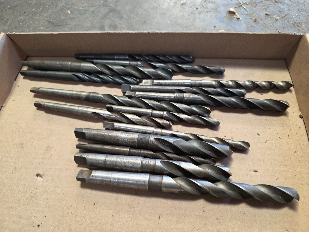 1 Flat - Industrial Taper-Shank Drill Bits – Metalworking