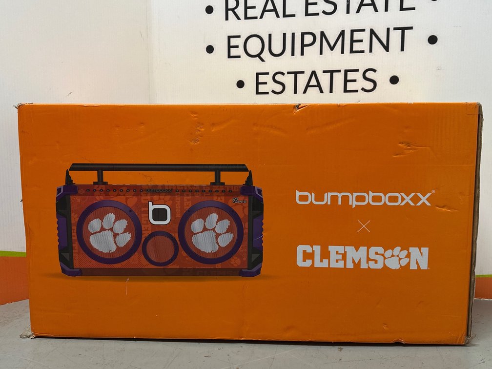 Bumpboxx Flare 8 Clemson Bluetooth Boombox